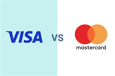 visa vs mastercard canada.